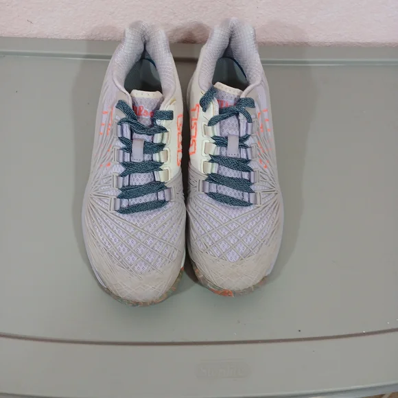 Wilson Kaos 2.0 Women's Tennis Shoes - White and Lavender Size 7.5 - Picture 4 of 10